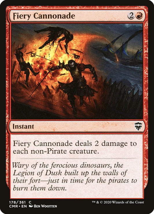 Fiery Cannonade - carta Magic The Gathering