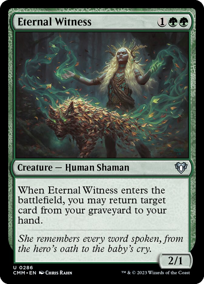 Eternal Witness - carta Magic The Gathering