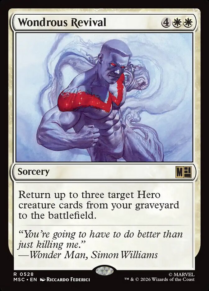 Wondrous Revival - carta Magic The Gathering