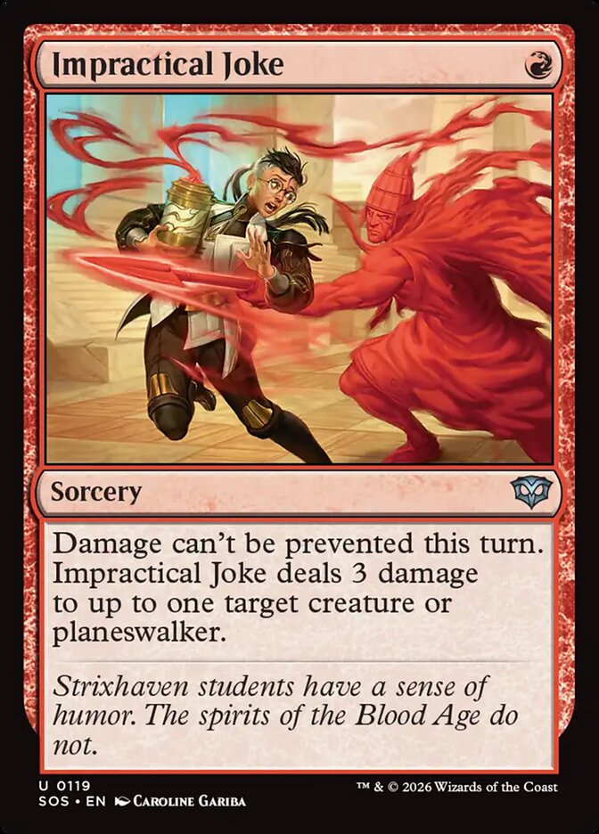 Impractical Joke - carta Magic The Gathering