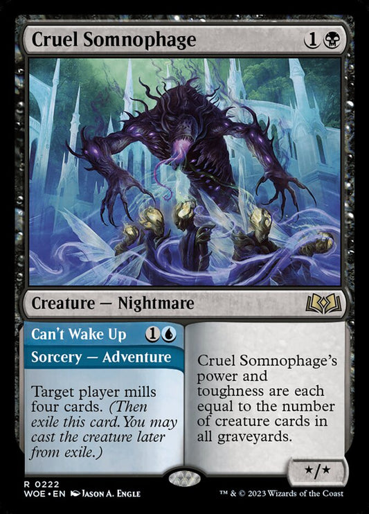 Cruel Somnophage // Can't Wake Up - WOE-222-NF-STD