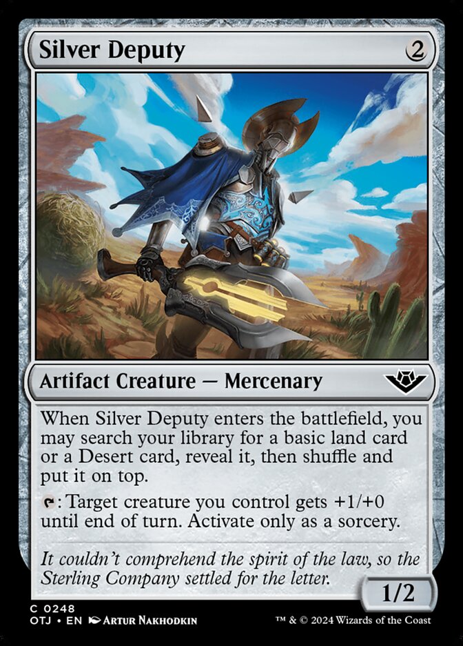 Silver Deputy - OTJ-248-NF-STD