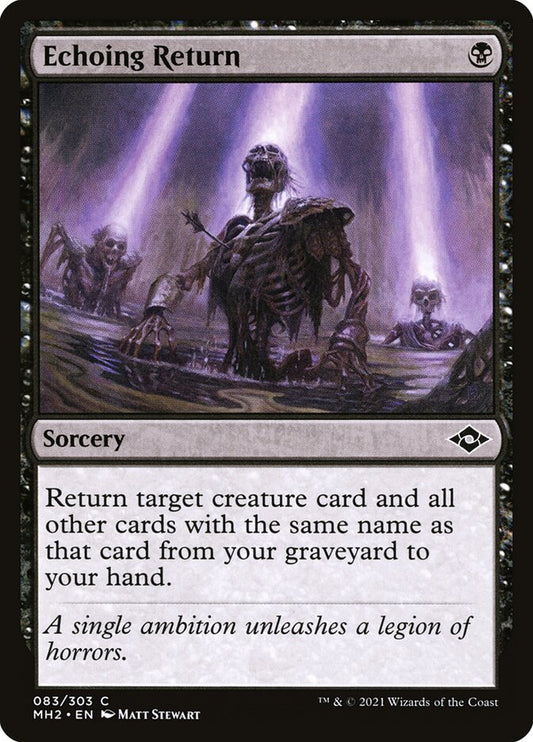 Echoing Return - carta Magic The Gathering