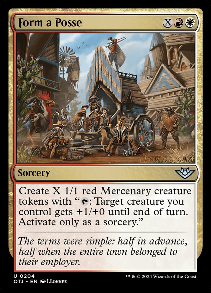 Form a Posse - OTJ-204-NF-STD