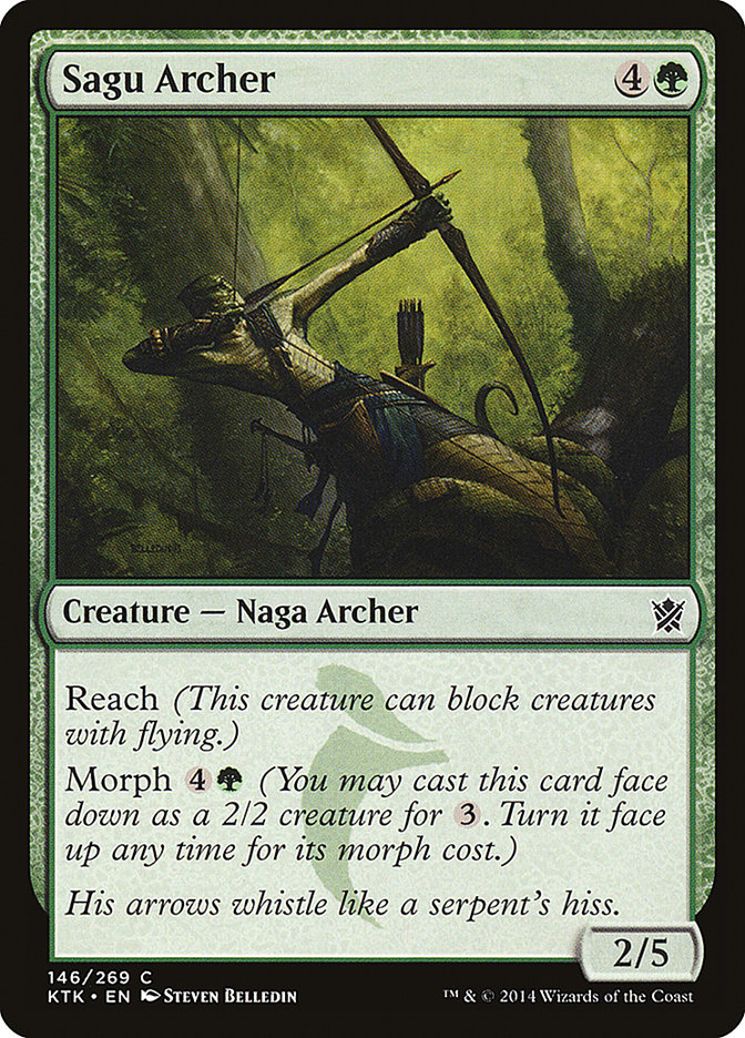 Sagu Archer - carta Magic The Gathering
