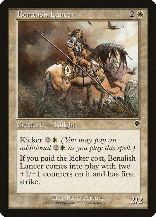 Benalish Lancer - INV-007-NF-STD