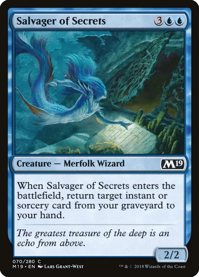 Salvager of Secrets - carta Magic The Gathering
