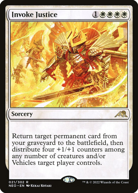 Invoke Justice - NEO-021-F-STD