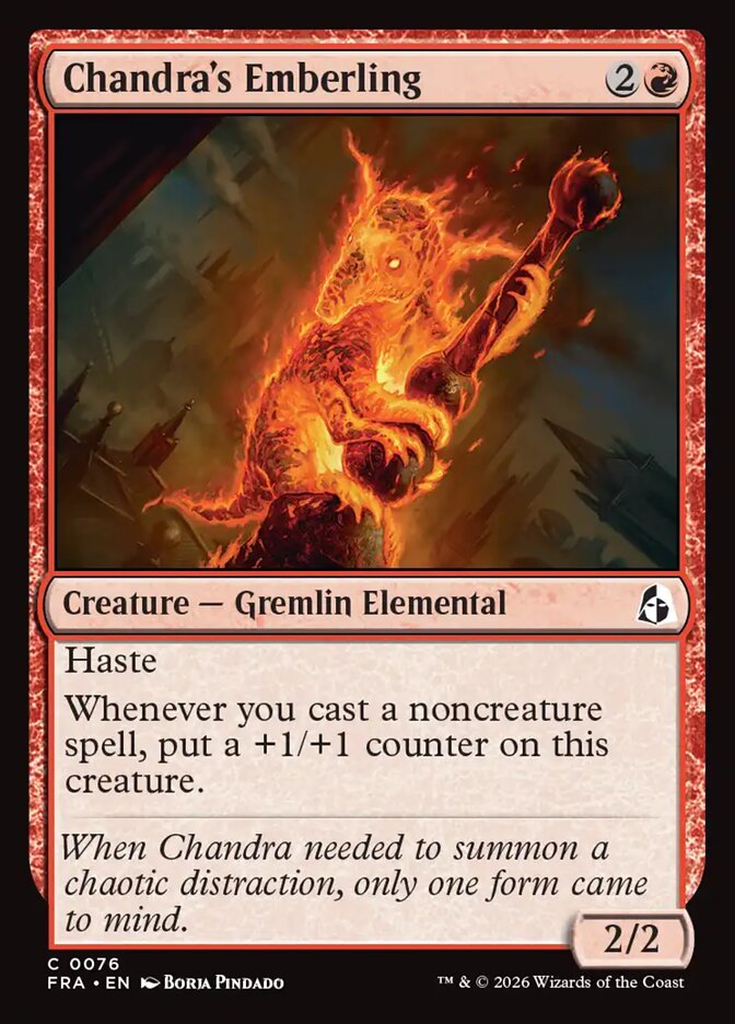 Chandra's Emberling - carta Magic The Gathering