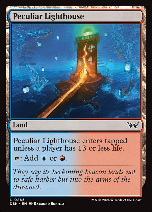 Peculiar Lighthouse - carta Magic The Gathering