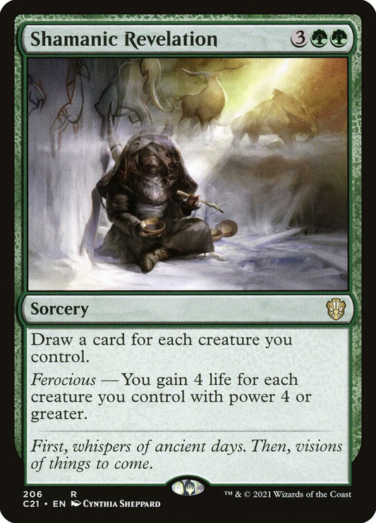Shamanic Revelation - carta Magic The Gathering