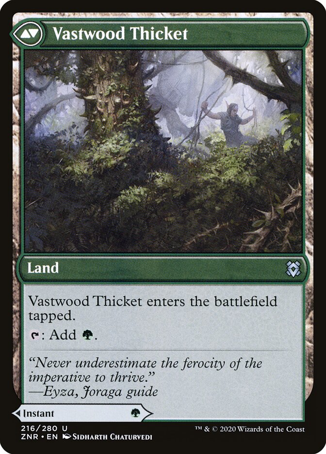 Vastwood Thicket - carta Magic The Gathering