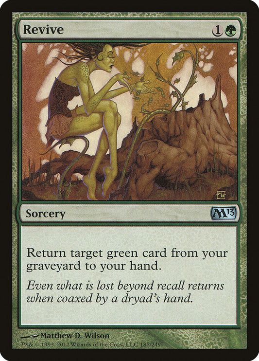 Revive - carta Magic The Gathering