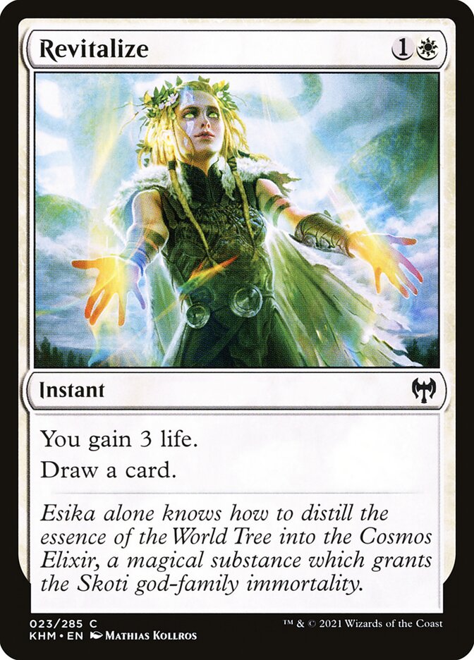 Revitalize - carta Magic The Gathering