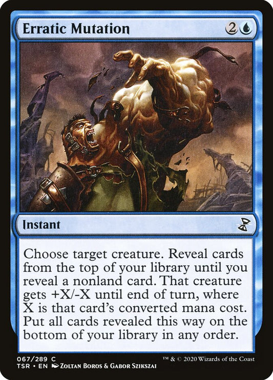 Erratic Mutation - carta Magic The Gathering