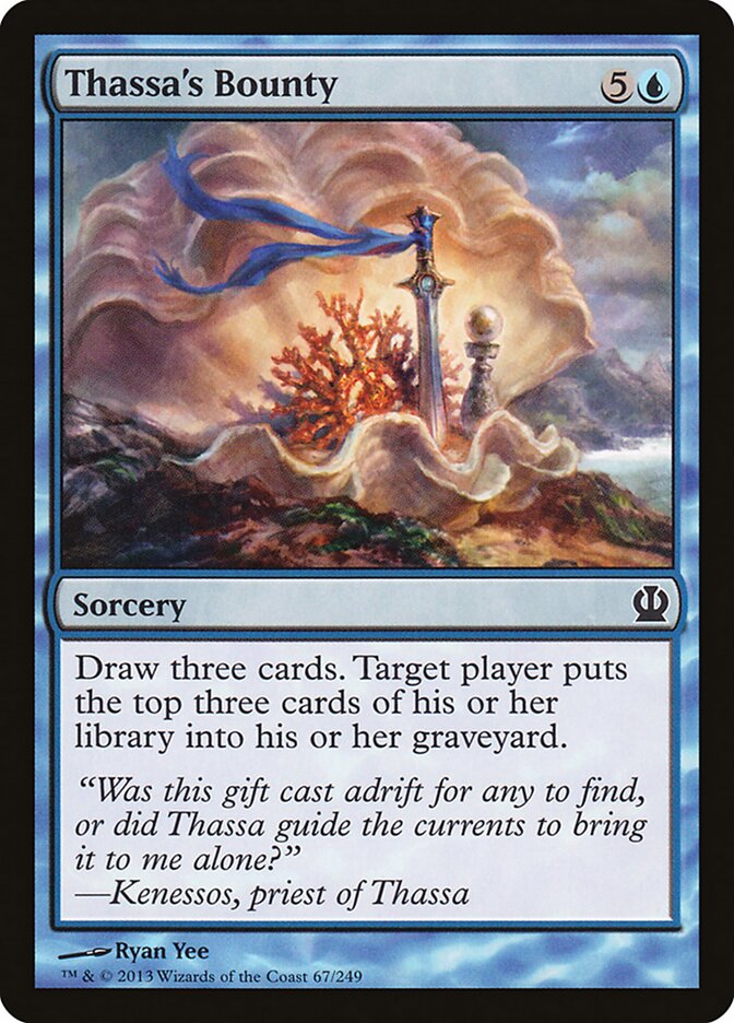 Thassa's Bounty - carta Magic The Gathering