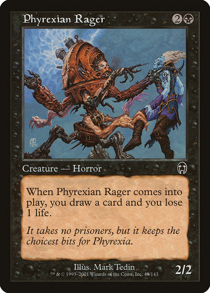 Phyrexian Rager - carta Magic The Gathering
