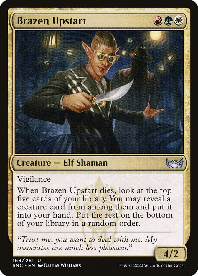 Brazen Upstart - SNC-169-NF-STD