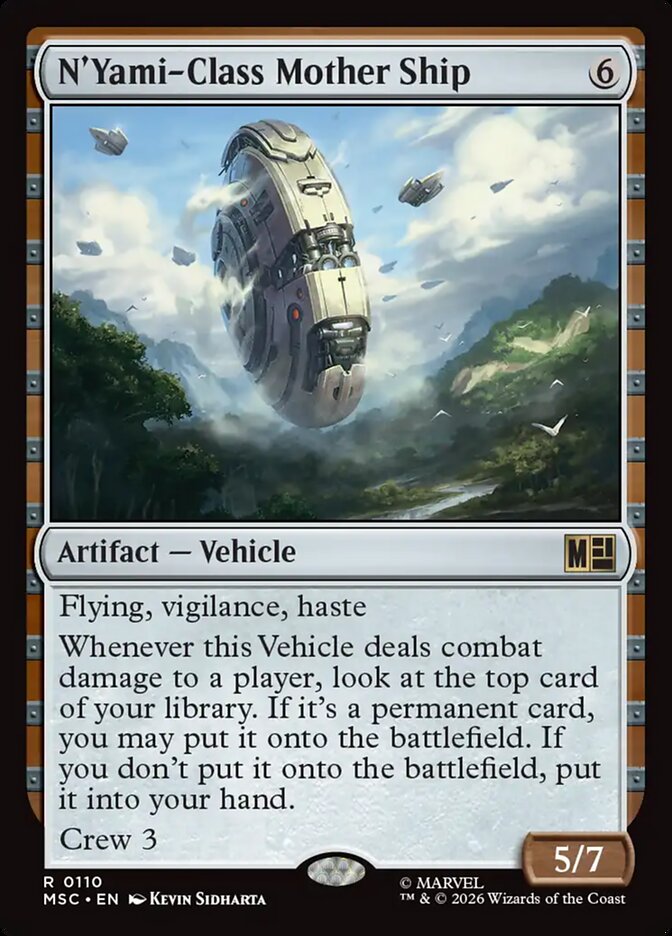 N'Yami-Class Mother Ship - carta Magic The Gathering