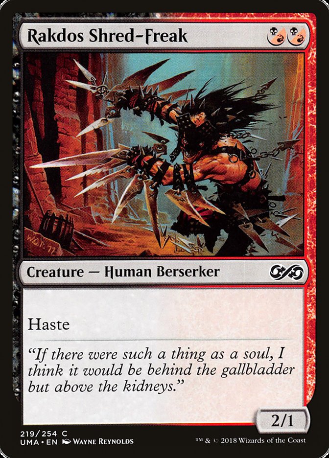 Rakdos Shred-Freak - UMA-219-NF-STD