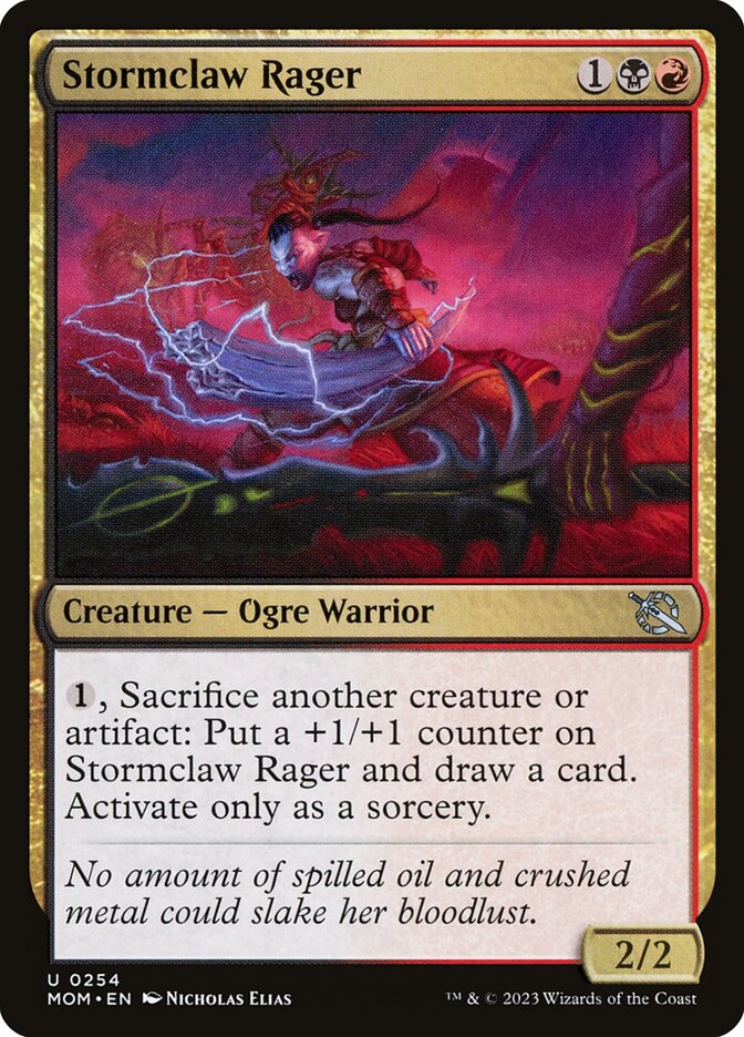 Stormclaw Rager - carta Magic The Gathering