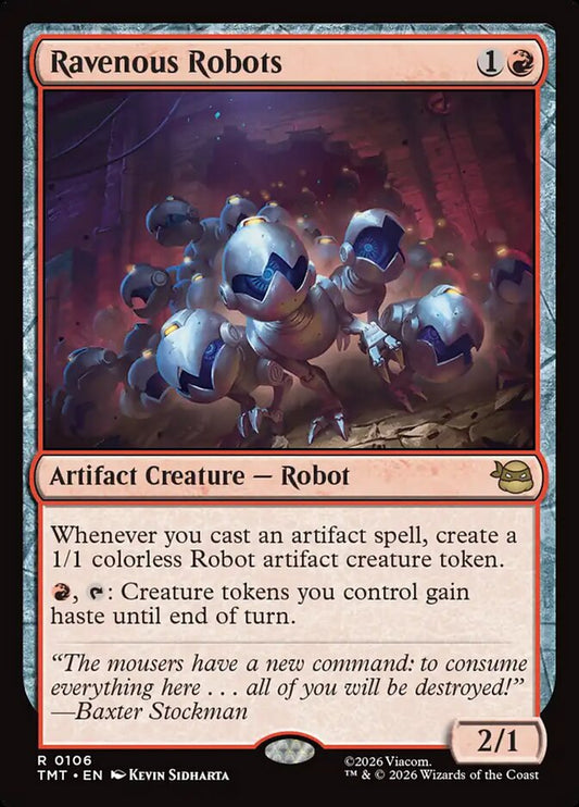 Ravenous Robots - TMT-106-NF-UNI