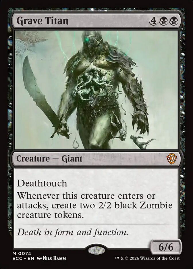 Grave Titan - carta Magic The Gathering