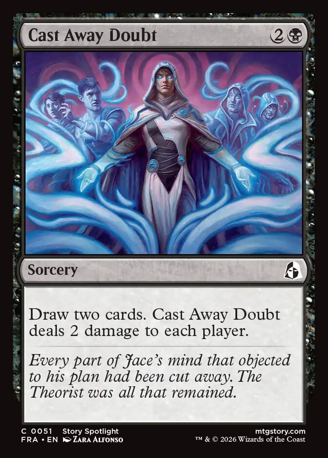 Cast Away Doubt - carta Magic The Gathering