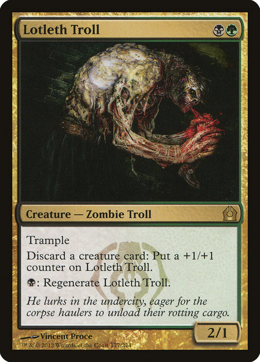Lotleth Troll - carta Magic The Gathering