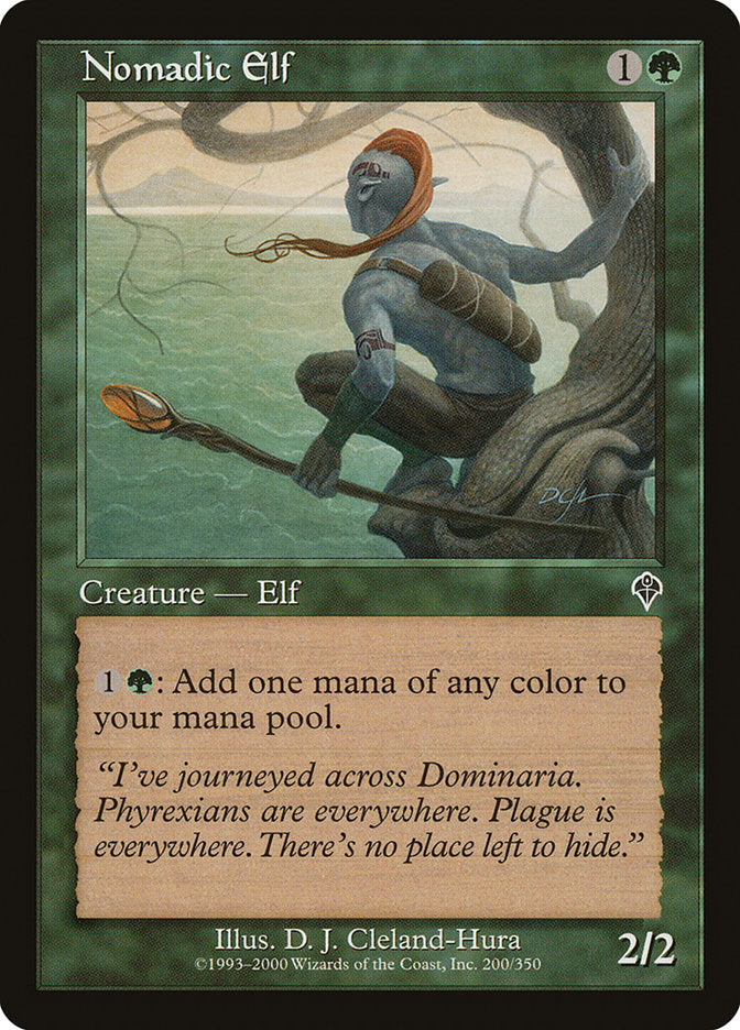 Nomadic Elf - carta Magic The Gathering
