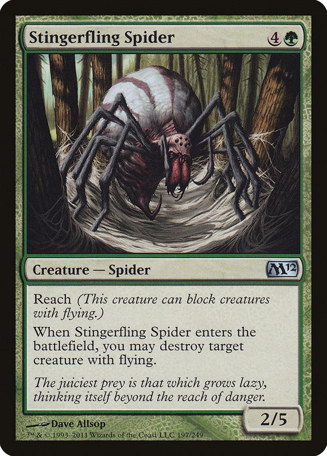 Stingerfling Spider - carta Magic The Gathering