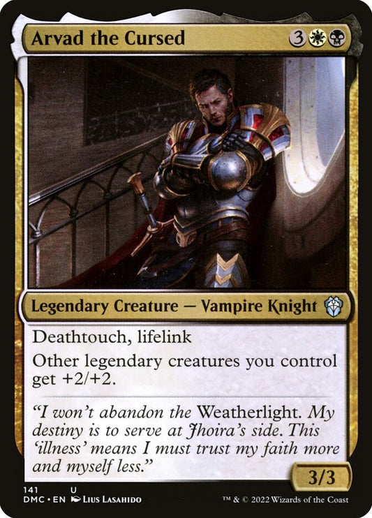Arvad the Cursed - carta Magic The Gathering