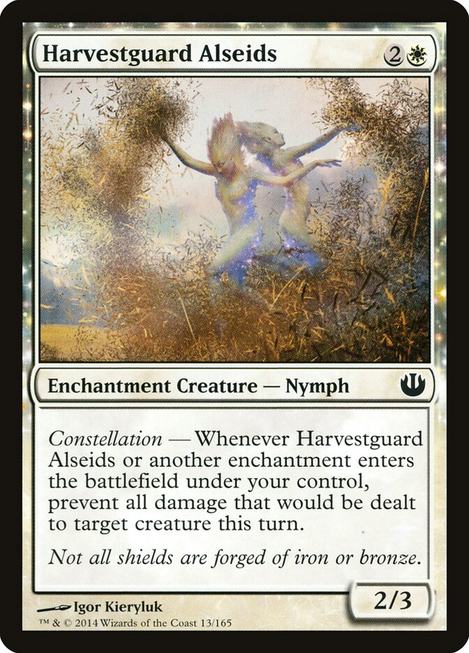 Harvestguard Alseids - carta Magic The Gathering