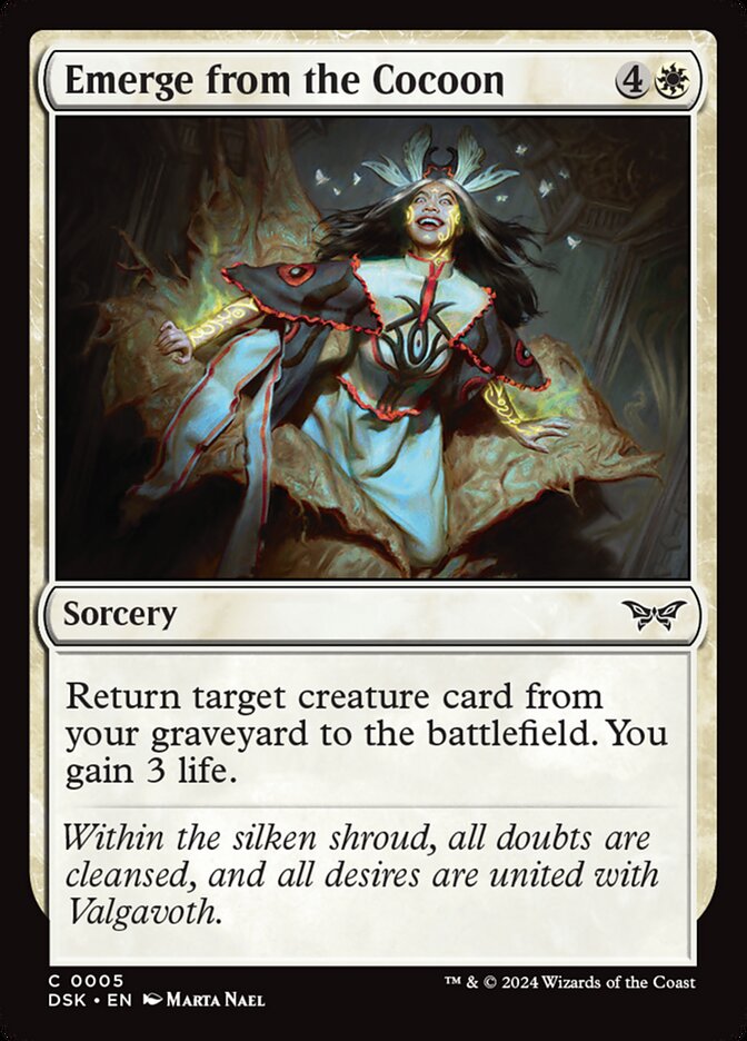 Emerge from the Cocoon - carta Magic The Gathering