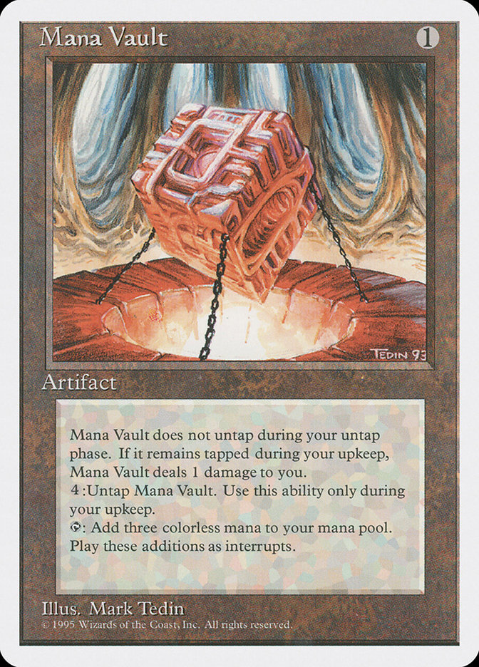 Mana Vault - carta Magic The Gathering