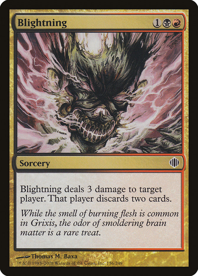 Blightning - carta Magic The Gathering