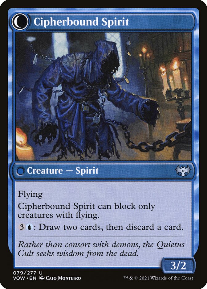 Cipherbound Spirit - carta Magic The Gathering