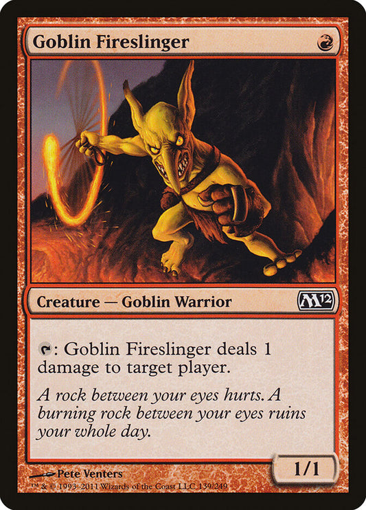 Goblin Fireslinger - carta Magic The Gathering