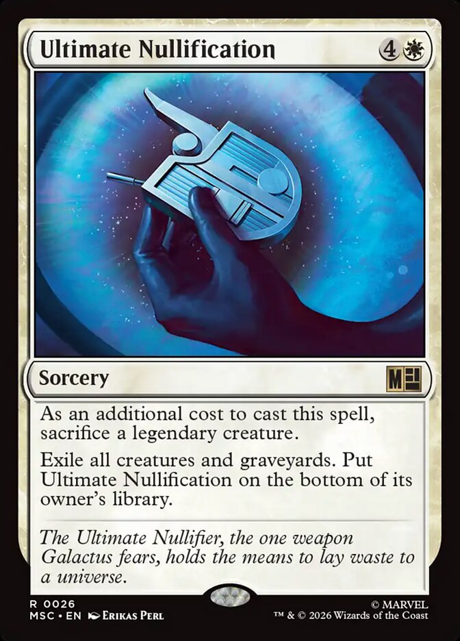 Ultimate Nullification - carta Magic The Gathering