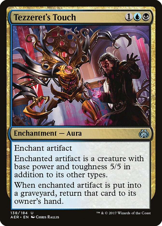 Tezzeret's Touch - carta Magic The Gathering