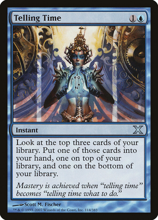 Telling Time - carta Magic The Gathering