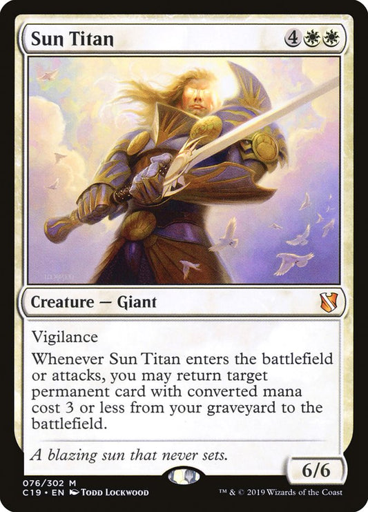 Sun Titan - carta Magic The Gathering