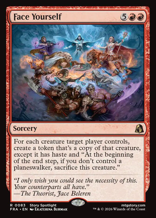 Face Yourself - carta Magic The Gathering