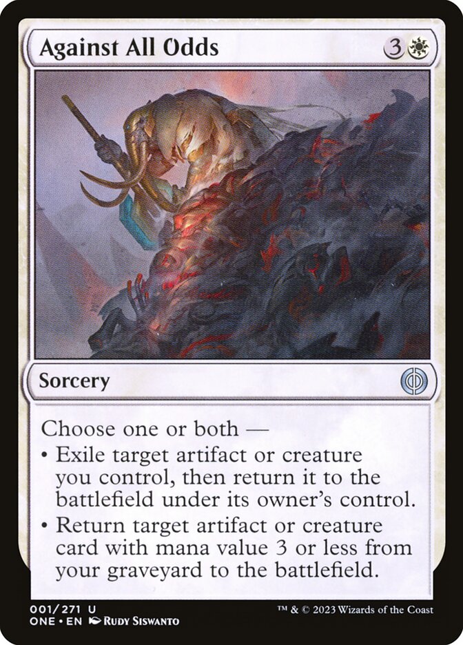 Against All Odds - carta Magic The Gathering