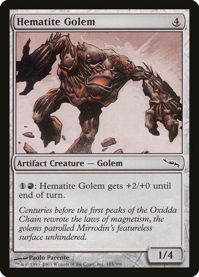 Hematite Golem - MRD-185-NF-STD