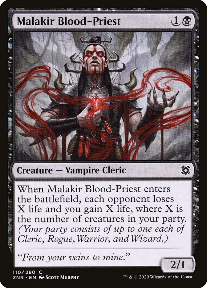 Malakir Blood-Priest - carta Magic The Gathering