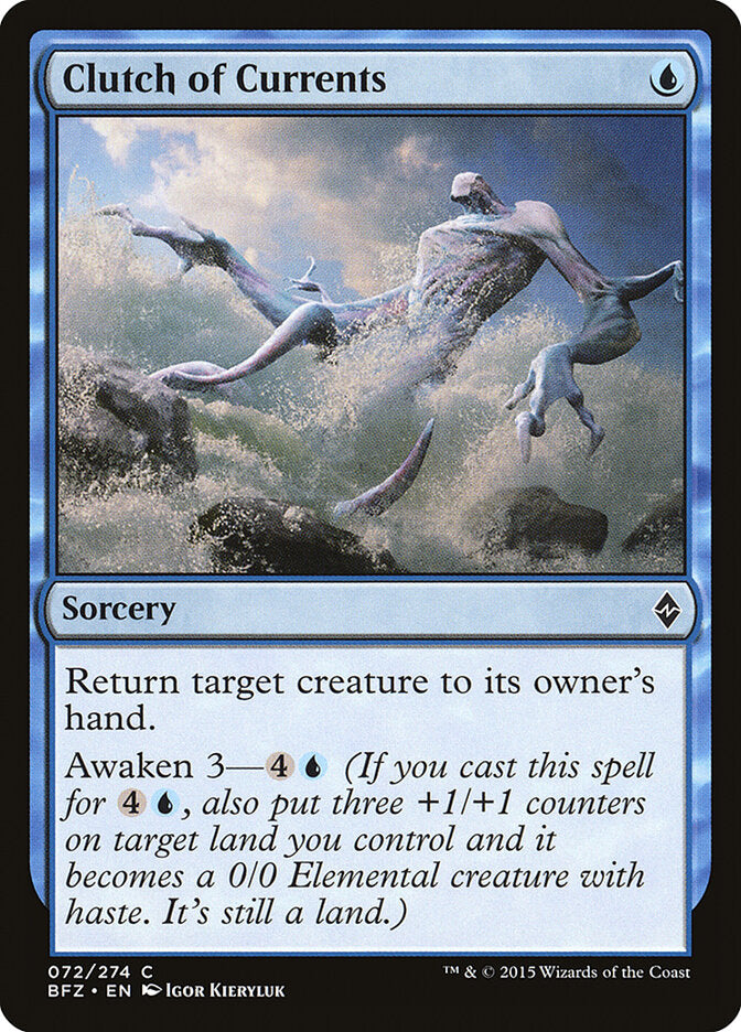 Clutch of Currents - carta Magic The Gathering