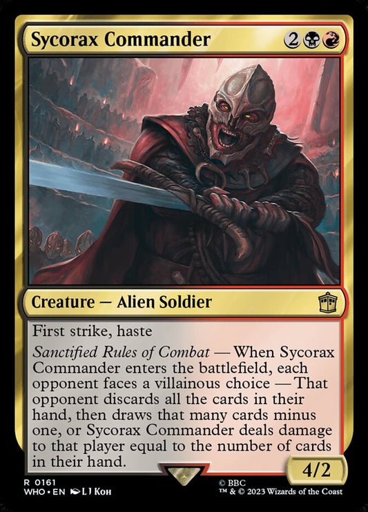 Sycorax Commander - carta Magic The Gathering