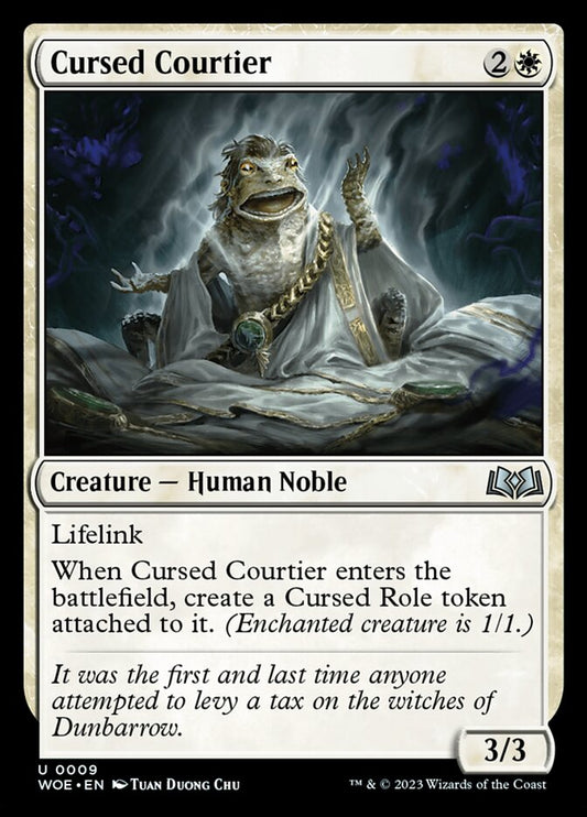 Cursed Courtier - WOE-009-NF-STD