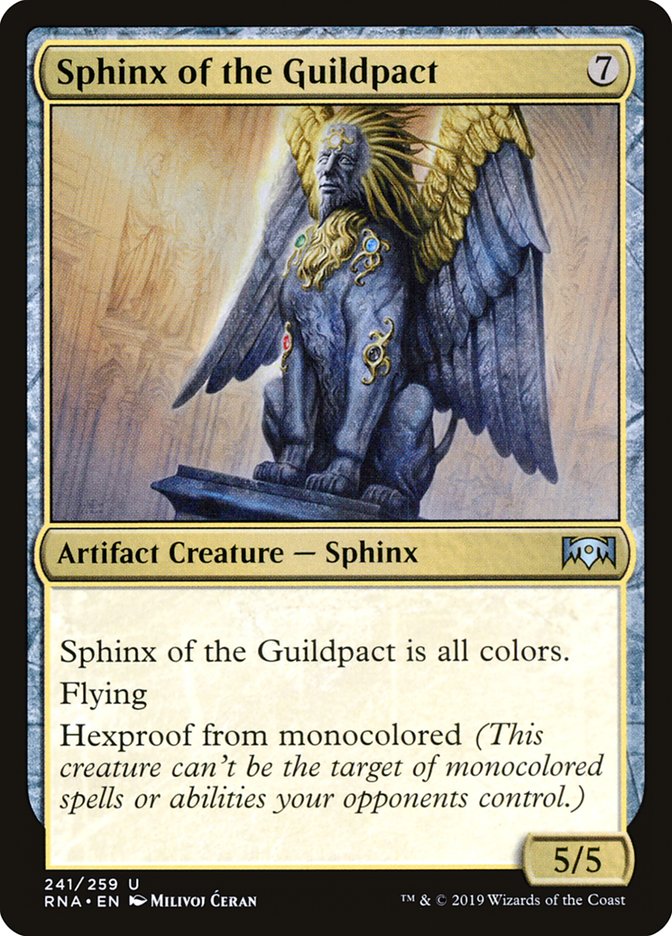 Sphinx of the Guildpact - carta Magic The Gathering